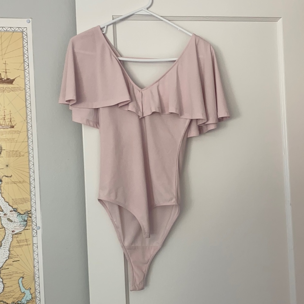 Flutter Sleeve Body Suit